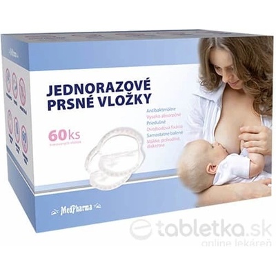 MedPharma JEDNORAZOVÉ PRSNÉ VLOŽKY60 ks