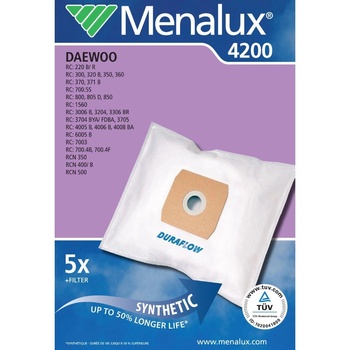 Menalux 4200 szintetikus porzsák 5db (M4200) (M4200)