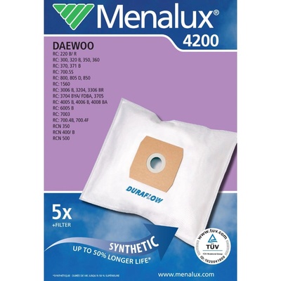 Menalux 4200 szintetikus porzsák 5db (M4200) (M4200)