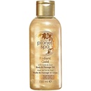 Avon Planet Spa Radiant Gold rozjasňující třpytivý tělový a masážní olej With Gold and Oud 150 ml