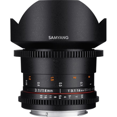 Samyang 14mm T3.1 VDSLR ED AS IF UMC II MFT
