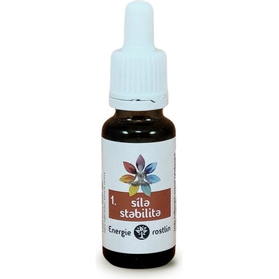Energie rostlin Bachovy esence Síla a stabilita 20 ml