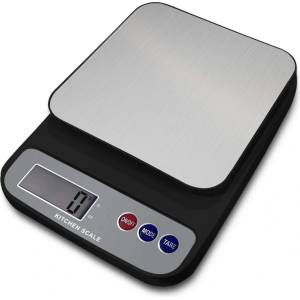 Rosberg Дигитална кухненска везна в черно и сиво Rosberg модел R51651P (R51651P) Кухненски везни
