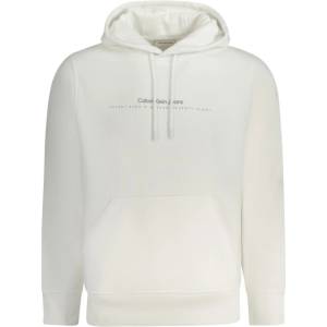 Calvin Klein Мъжки суичър с цип calvin klein, Размер 2xl, Цвят Бяло (j30j327076_biyaf)