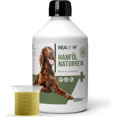 Reavet Přírodní konopný olej 500 ml
