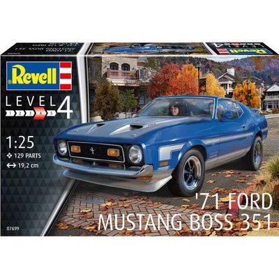 Revell 71 Mustang Boss 351 ModelSet auto 67699 1:25