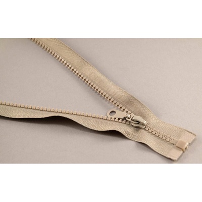 Deliteľný kostený zips - dĺžka (30 - 95 cm) - rôzne farby 65 cm Režná292_CEZ