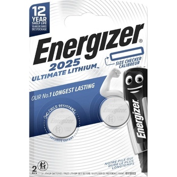 Energizer Ultimate Lithium CR2025 2 ks 7638900423013