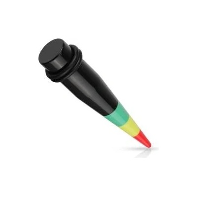 Šperky4U roztahovák do ucha rasta EP01009-08