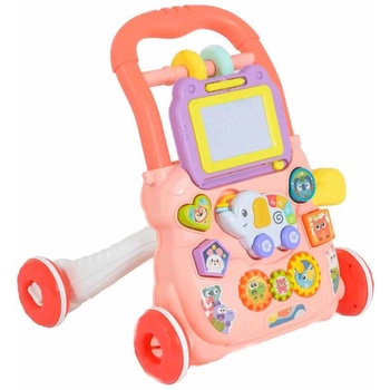 Image 1 of Moni Играчка за прохождане Moni Toys - Elephant, розова (110762)