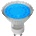 Led ЛАМПА smd2835 3w gu10 230v 3000k СИНЯ (99led598)