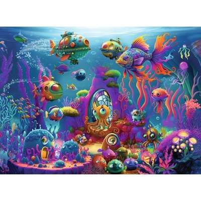 RAVENSBURGER Mimozemšťani v oceánu XXL 150 dielov