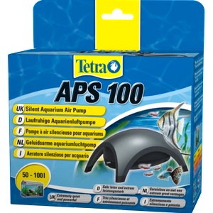 TETRA APS Aquarium Air Pumps black - много тиха и изключително ефективна въздушна помпа - APS - 100 - черна