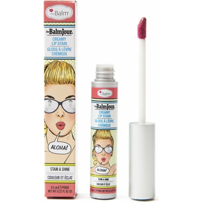 TheBalm The BalmJour lesklá krémová rúž Aloha! 6,5 ml