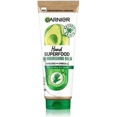 Garnier Hand Superfood hydratačný krém na ruky s avokádom 75 ml