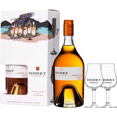 Godet VS Classique 40% 0,7 l (darčekové balenie 2 poháre)