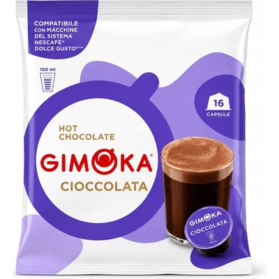 Gimoka Dolce Gusto Cioccolata Bianca 16 ks