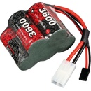 Robitronic NiMH baterie kostka RX 6.0 V 3600 mAh