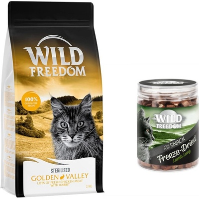 Wild Freedom Adult Golden Valley Sterilised králičie bez obilnín 2 kg