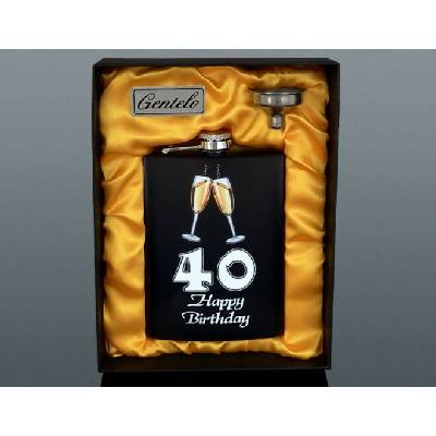 Nerezová ploskačka k 40 narodeninám