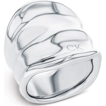 Calvin Klein oceľový prsteň Elemental 35000645