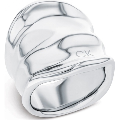 Calvin Klein oceľový prsteň Elemental 35000645