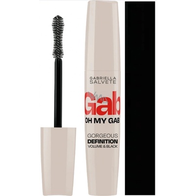 Gabriella Salvete Oh My Gab! Gab Definition objemová a predlžujúca riasenka Black 14 ml