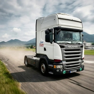 Staň sa truckerom – jazda na kamióne na letisku