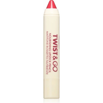 puroBIO Cosmetics Twist&Go vyživující rtěnka v tužce Raspberry Red 2,9 g
