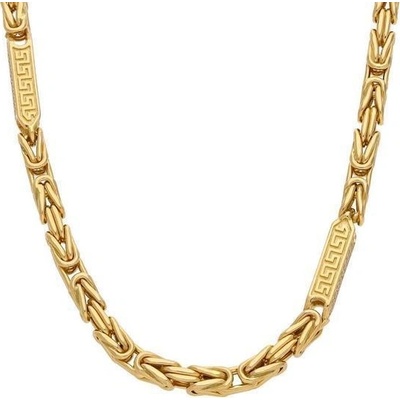 Zlaton Řetízek žluté zlato s ornamentem 000170502243