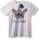 NOONEBRAND Тениска Adidas с герои от игри - M, White