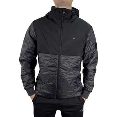 Tommy Hilfiger bunda pánska prechodná MW0MW34955 čierna