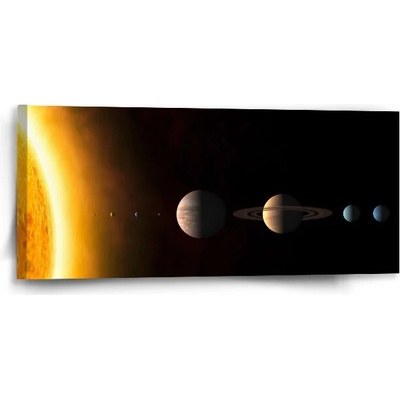 Sablio Obraz Planéty - 110x50 cm
