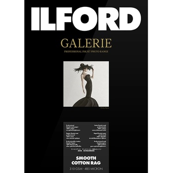 Ilford Smooth Cotton Rag for FineArt Album - 210mm x 335mm - 25 Чаршафи (GA6962335210)