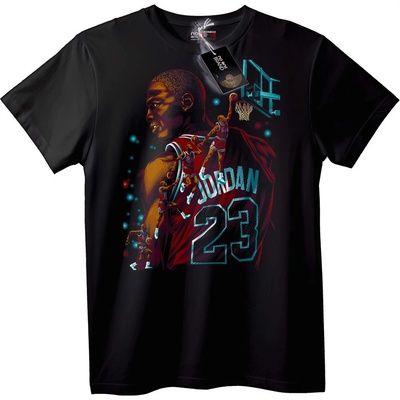 NOONEBRAND Тениска Jordan 23 Баскетболна Легенда - 4XL, White