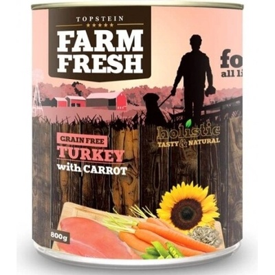 Farm Fresh Turkey & Carrot 400 g