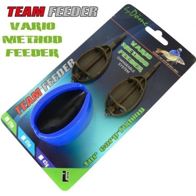 By Döme Team Feeder Vario Method Feeder košík -set L 25 g