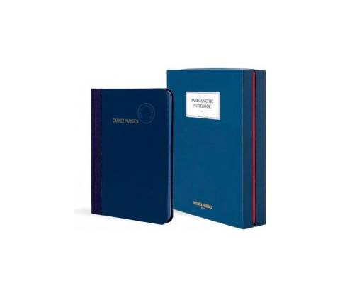 Parisian Chic Notebook blue, large
