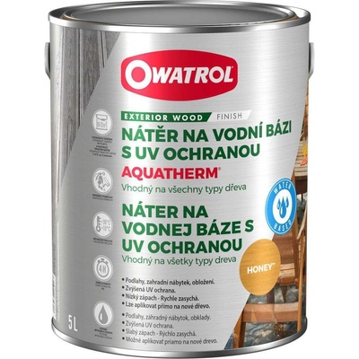 Owatrol Aquatherm 5 l honey