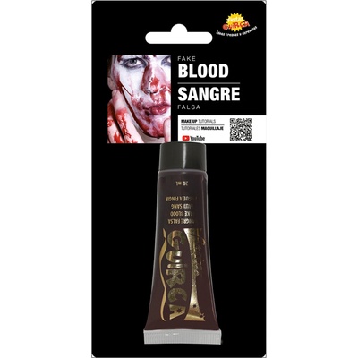 falešná krev v tubě