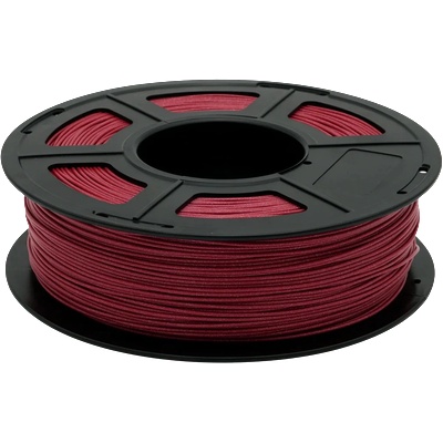 Recycling Fabrik rPLA Funkelnde Kerze (Red-Glitter) - 1, 75 mm / 1000 g (PLAX-S175-1000-FUKE)