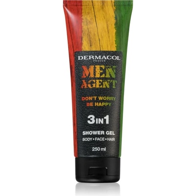 Dermacol Men Agent Don´t Worry Be Happy душ гел 3 в 1 250ml