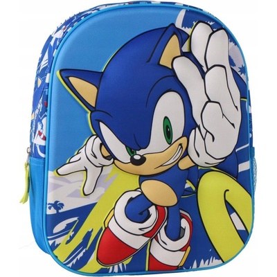 Batoh Sonic the Hedgehog Power Run 3D, taška 30 cm