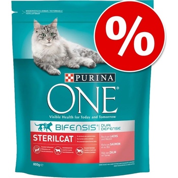 Purina ONE Sterilcat losos 800 g