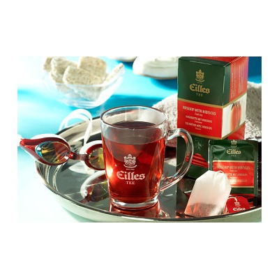 Eilles čaj šípkový s ibiškem 25 x 2,5 g