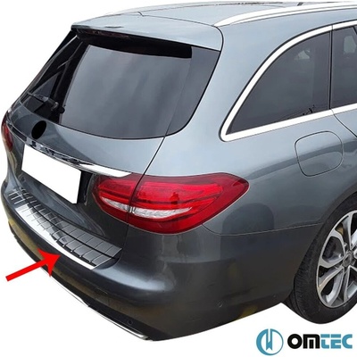 Nerez kryt hornej hrany zadného nárazníka Mercedes C S205 kombi 2014-2021