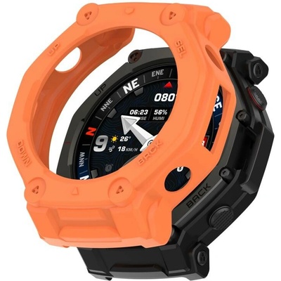 VSETKONAMOBIL 124624 TPU HALF COVER Kryt pre Amazfit T-Rex 3 Pro 48mm oranžový