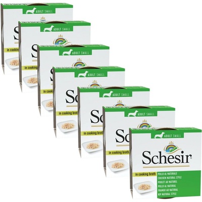Schesir dog Adult kuracie filety natural 7 x 85 g