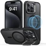 ESR Калъф за iPhone 16 Pro - ESR Classic Hybrid HaloLock Kickstand - Frosted Black