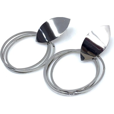 Jan Kos jewellery náušnice z oceli 12117302